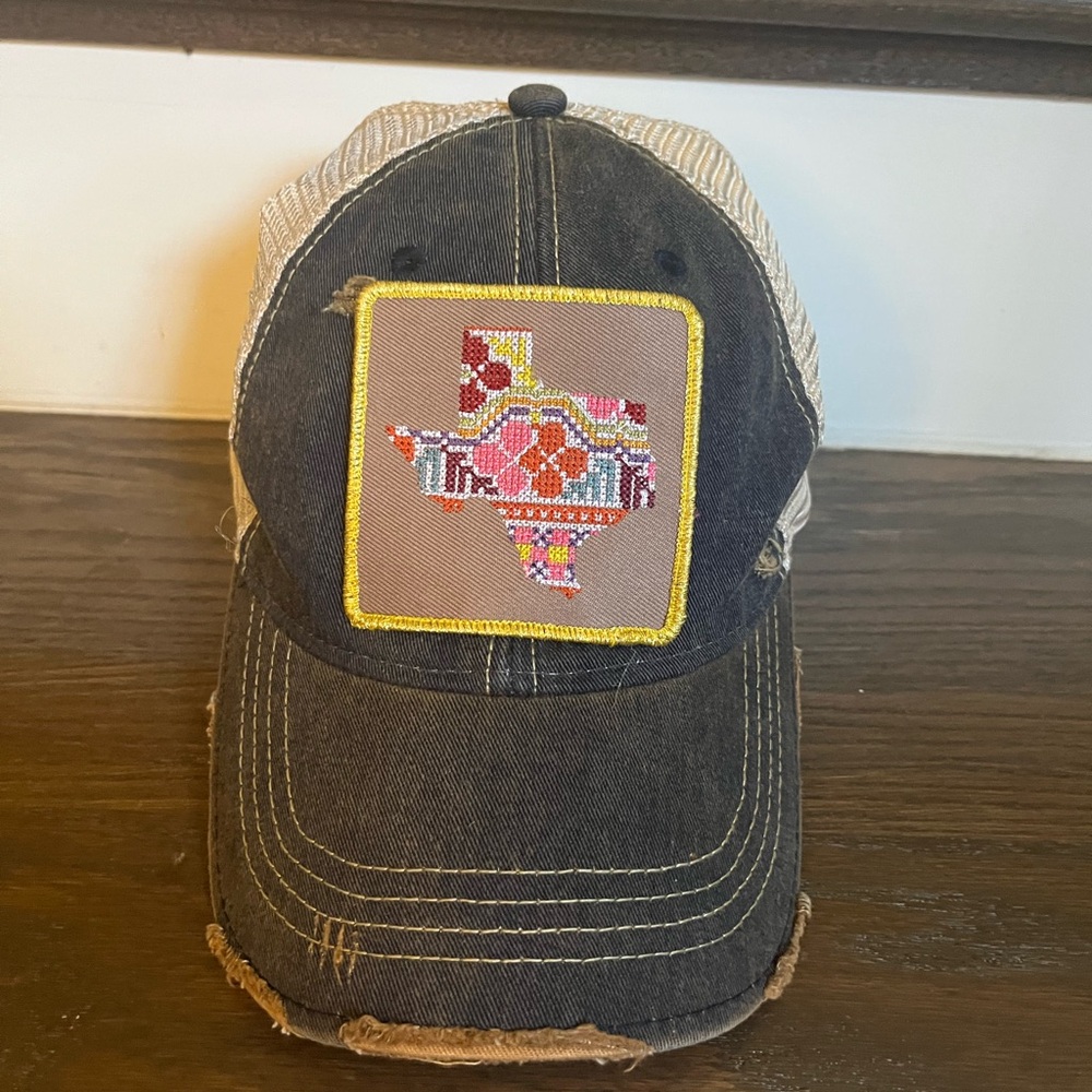 Texas Patch Denim Baseball Cap